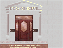 Tablet Screenshot of diogenes-club.com